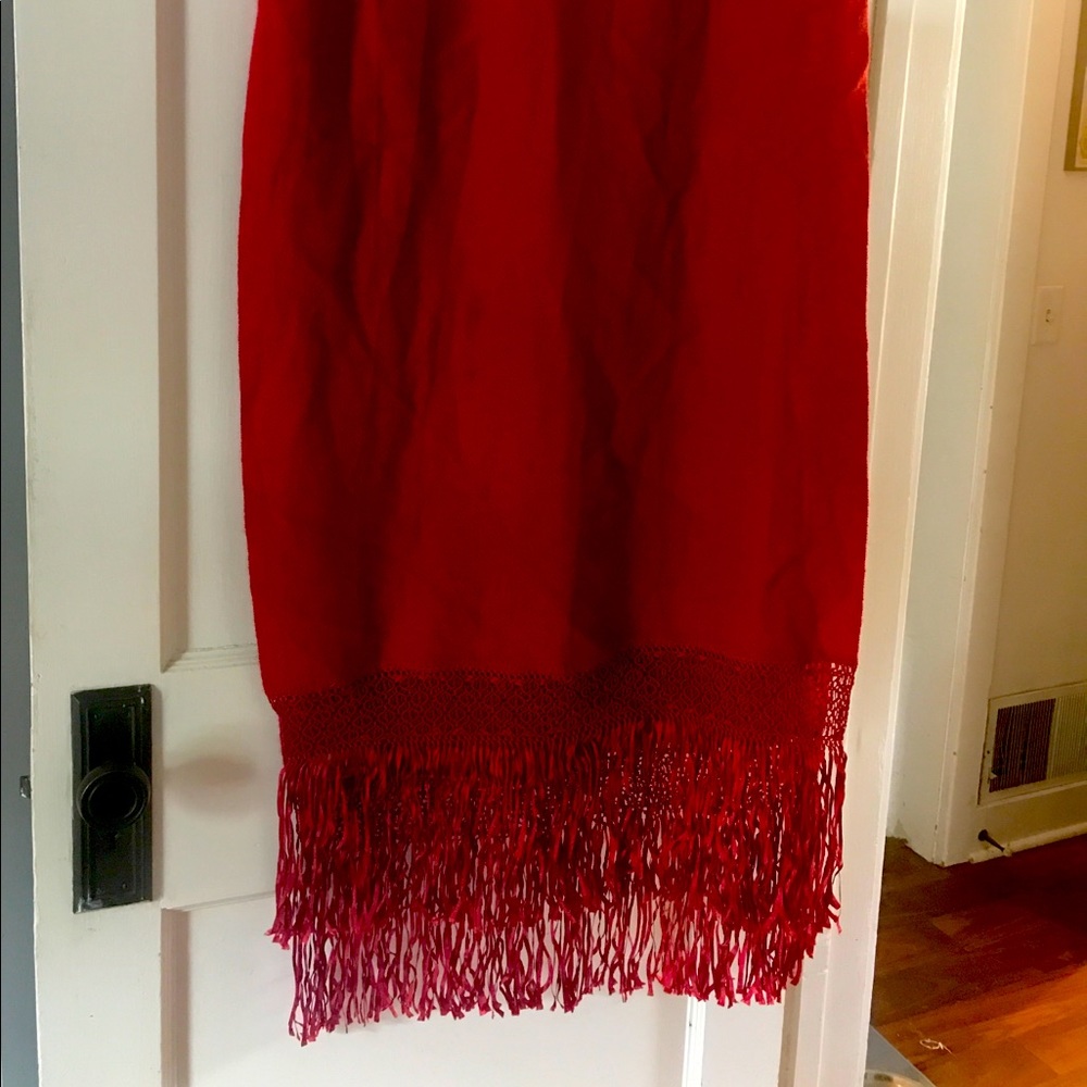 Alpaca blend scarf